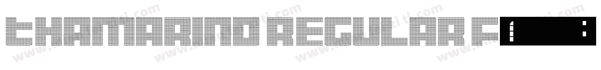 Thamarind Regular f字体转换